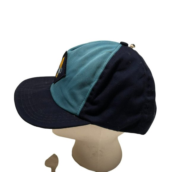 VTG CUB SCOUTS OF AMERICA HAT CAP SNAPBACK ADJUSTABLE MADE IN USA NAVY BLUE BOYS - Picture 2 of 4